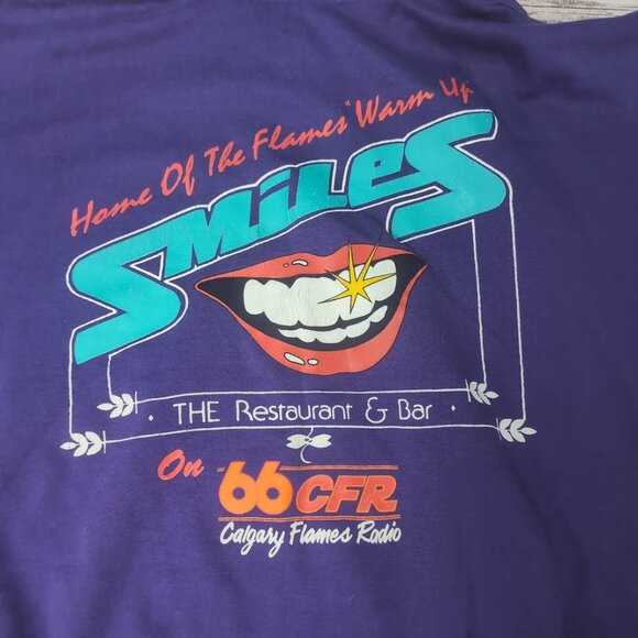 Vintage Converse Purple and Teal 90's Made in Canada Sweater Size Large - Picture 8 of 8